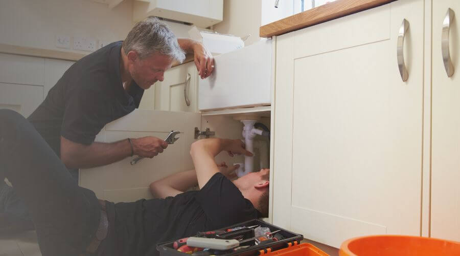 Professional burst pipe repair services in Romney, IN
